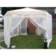Gazebo con Zanzariera CAPRI. 2 m x 2,50h m Esagonale