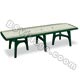 Tavolo Verde Bosco deco top Pietra PRESIDENT 3000 Allungabile cm 300 x 95