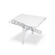 PROLUNGA PER TAVOLO 1079 completa di 2 gambe e traversa - cm. 100 x 95