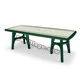 Tavolo VERDE BOSCO deco top pietra PRESIDENT TRIS - allungabile cm. 170/195/220 x 95