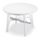 Tavolo Bianco BOSS 105 CONTRACT - rotondo - diametro cm. 105