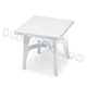 Tavolo Bianco QUADROMAX CONTRACT - quadrato - cm. 80 x 80