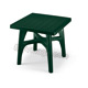 Tavolo Verde Bosco QUADROMAX CONTRACT - quadrato - cm. 80 x 80