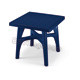 Tavolo Blu QUADROMAX CONTRACT - quadrato - cm. 80 x 80