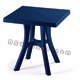 Tavolo Blu DADDY 70 X 70 CONTRACT - quadrato - cm. 70 x 70