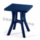 Tavolo Blu DADDY 60 X 60 CONTRACT - quadrato - cm. 60 x 60