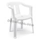 POLTRONA MONOBLOCCO SCHIENALE BASSO L28 BIANCO