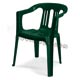 POLTRONA MONOBLOCCO SCHIENALE BASSO L28 VERDE BOSCO