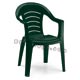 POLTRONA MONOBLOCCO SUPER GIADA VERDE BOSCO