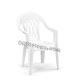POLTRONA MONOBLOCCO ANTIGRAFFIO SISSI BIANCO