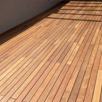 Listone in legno IPE 1,9x9 cm per pavimentazione - Vendita al m²