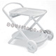 CARRELLO PORTABIBITE CHIUDIBILE PERLAGE BIANCO - SCAB