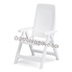 POLTRONA FLORIDA BIANCO