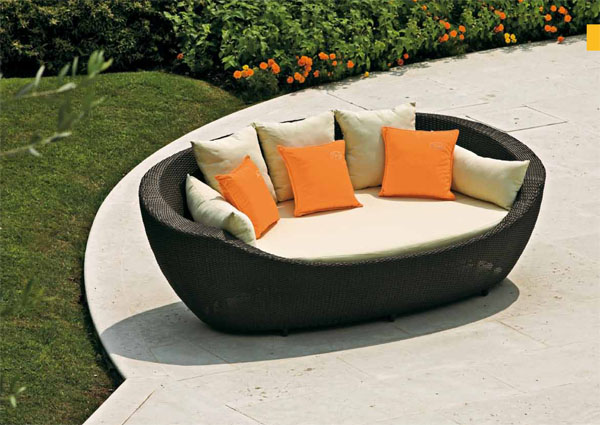 Arredamento da giardino in rattan
