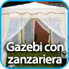 gazebi con zanzariera