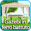 Gazebi in ferro battuto