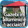 Gazebi in acciaio e alluminio