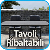 Tavoli ribaltabili arredamento Scab Design