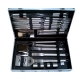 Kit per Barbecue Cassetta con 24 Utensili