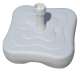 Base in plastica per pali da 22 a 32 mm