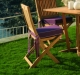 Sedia in Teak, Pieghevole, Mod. Bali
