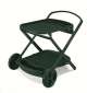 Carrello portabibite chiudibile PERLAGE in resina verde bosco by Scab
