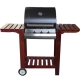 Barbecue a GPL-Metano con Sistema di Cottura Dual System, Mod. Special Party 3