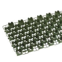 Griglia salva giardino carrabile GREEN PLUS 80 x 40 x h 5 cm per consolidamento prato