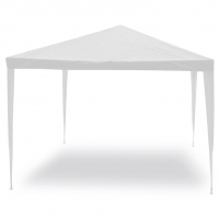 Gazebo in acciaio NETTUNO 3x2 mt con telo in PE bianco