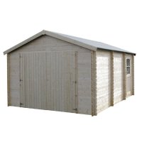 Garage in legno GARODEAL 4,03 x 5,22 x h 2,66 m da esterno