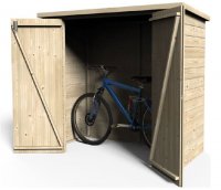 Garage in legno BOX BIKE 1,93 x 0,98 x h 1,61 m da esterno