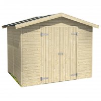 Casetta in legno MILAN 2,85 x 1,96 x h 2,20 m da giardino