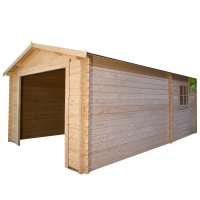 Garage BOX AUTO in legno da esterno, varie dimensioni