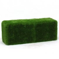 Panca GREEN rivestita con erba sintetica
