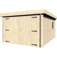 Garage in legno GALAN 3,49 x 4,81 x h 2,24 m da esterno