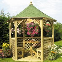 Gazebo da giardino in legno VIVALDI