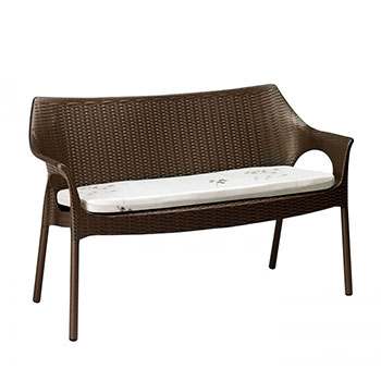 OLIMPO SOFA Bronzo con cuscino by Scab OLIMPO SOFA Bronzo con cuscino by Scab