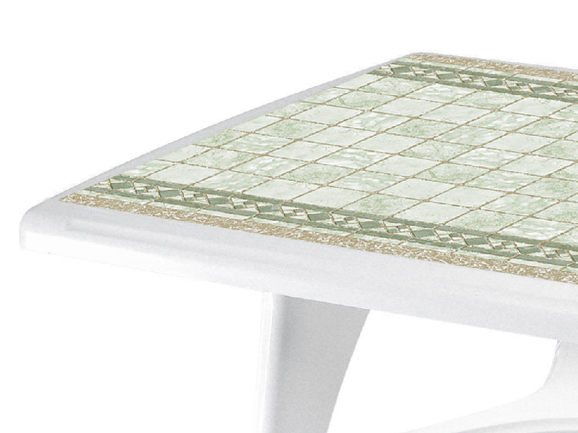 Tavolo PRESIDENT 3000 by Scab - BIANCO TOP PIETRA