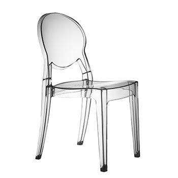 Sedia IGLOO CHAIR Trasparente by Scab - Ignifuga