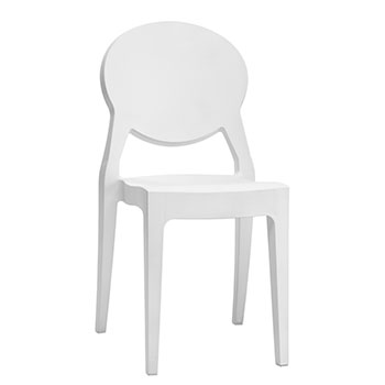 Sedia IGLOO CHAIR Bianco by Scab - Ignifuga