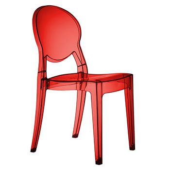 Sedia IGLOO CHAIR Rosso by Scab