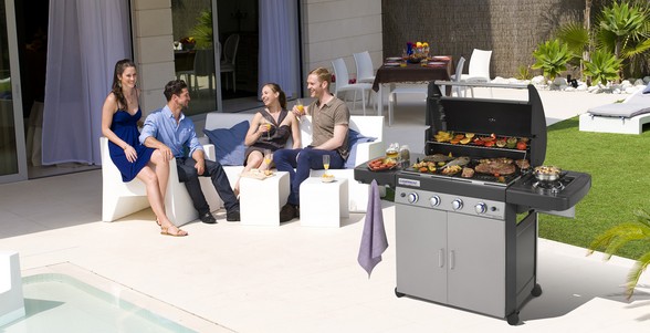Barbecue a gas 4 Series Classic LS Plus