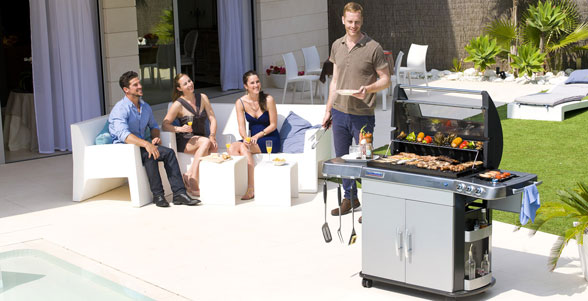 Barbecue a gas da giardino