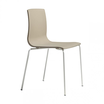 Sedia ALICE CHAIR Tortora by Scab