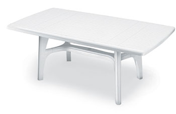 Tavolo da giardino PRESIDENT 1800 by Scab - BIANCO
