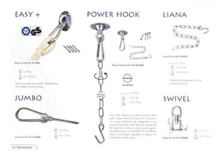 Gancio girevole Swivel