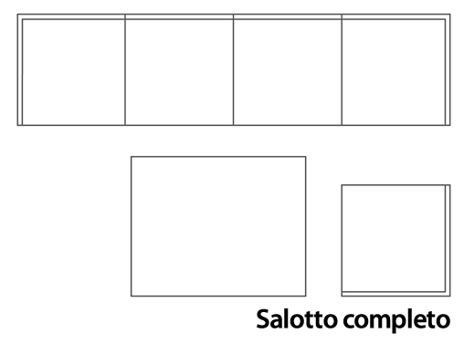 Ssalotto da giardino QUICK in alluminio