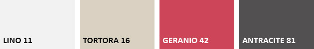 Lista colori poltrona PiÃ¹