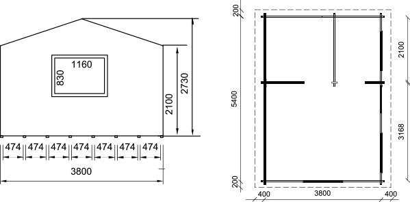 Dimensioni casetta da esterno arkansas