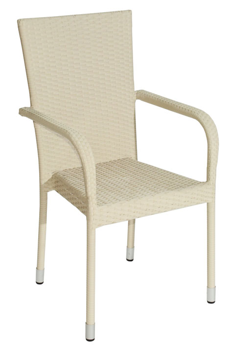 Poltrona da giardino in wicker AUSTIN